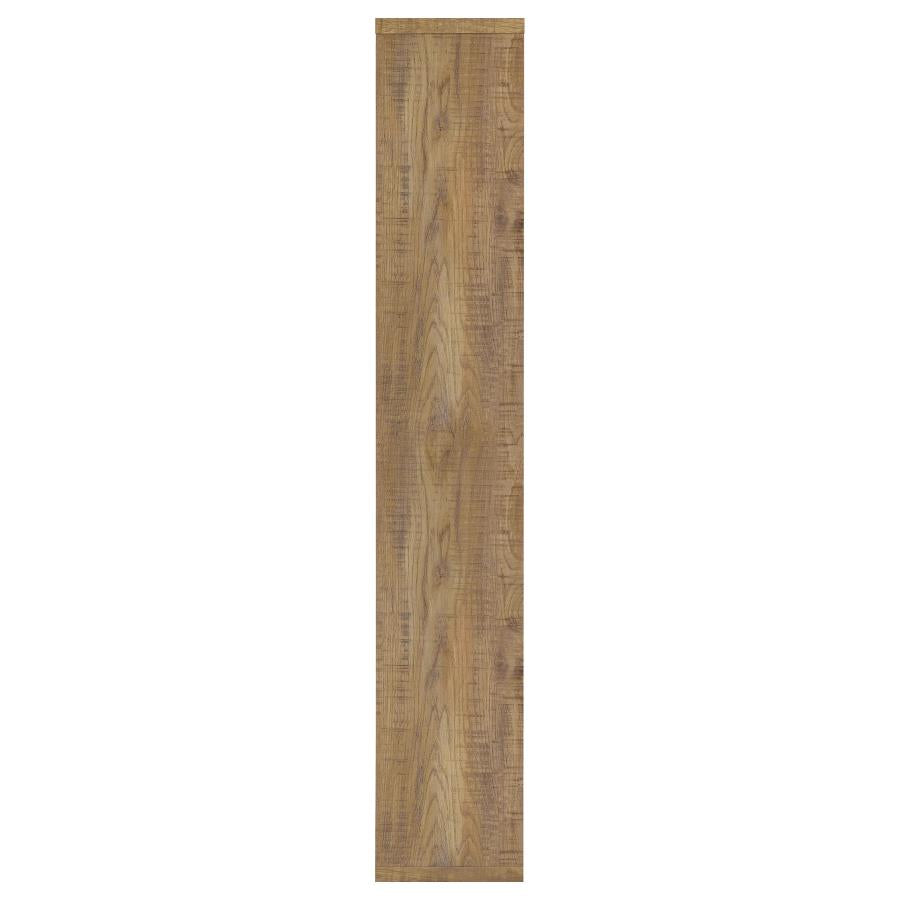 Theo 71‑Inch 6‑Shelf Bookshelf Mango