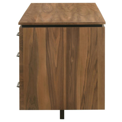 Berhalter 6‑Drawer Double Pedestal File Computer Desk