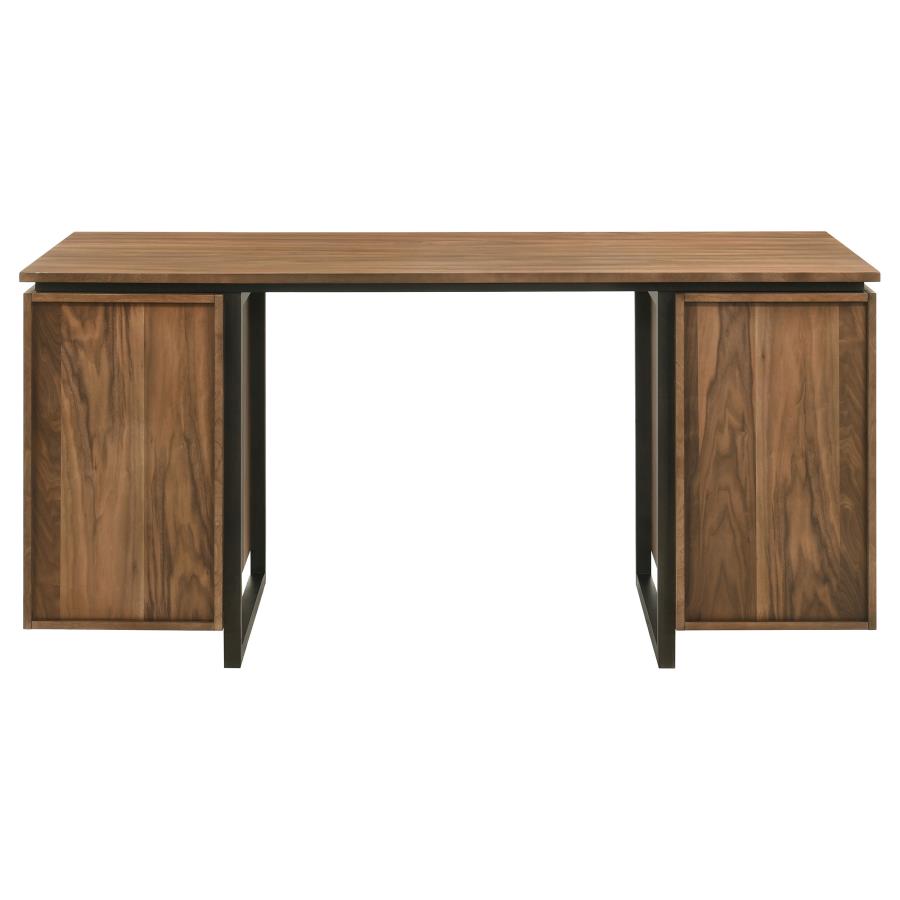 Berhalter 6‑Drawer Double Pedestal File Computer Desk