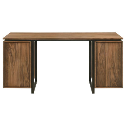 Berhalter 6‑Drawer Double Pedestal File Computer Desk