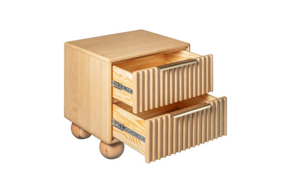 Modrest Winters Modern Natural Oak Bedroom Set – Timeless Style for Your Sanctuary