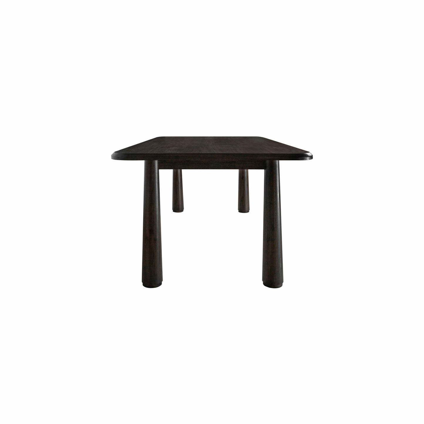 Modrest Rhea - Modern 71" Dark Acacia Rectangular Dining Table