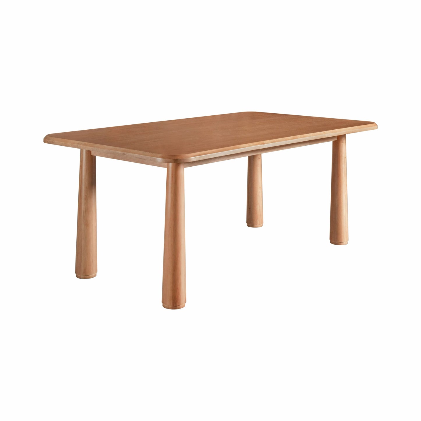 Modrest Rhea - Modern 71" Natual Acacia Rectangular Dining Table