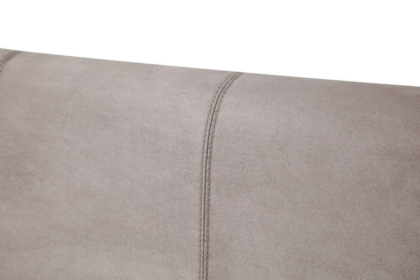 Modrest Roma - Modern Taupe Microfiber Upholstered Bed