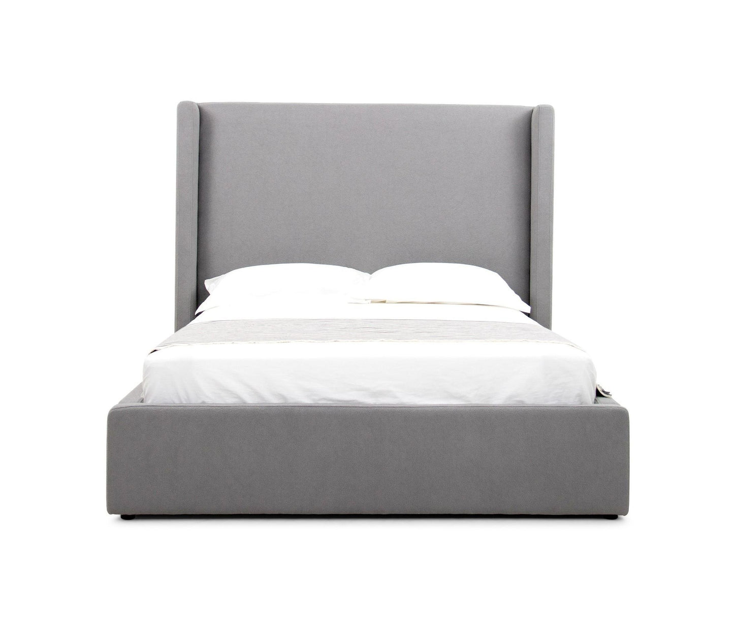Modrest Byrne - Modern Grey Fabric Bed