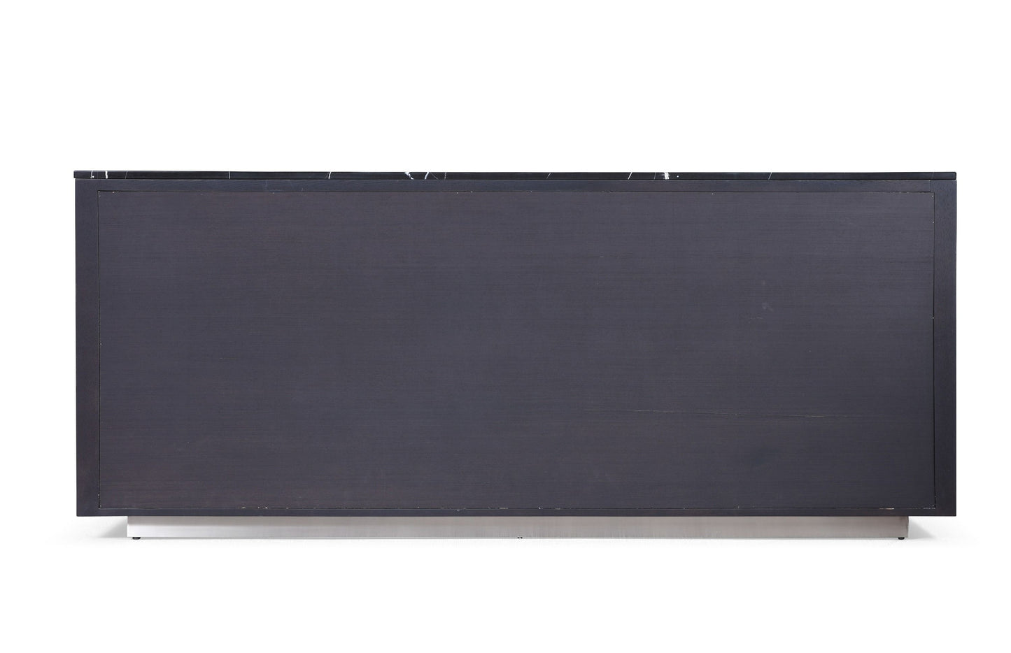Modrest Concord Modern Grey Velvet, Black Marble, Black Ash, and Aluminum Bedroom Set for a Luxurious and Contemporary Bedroom Style