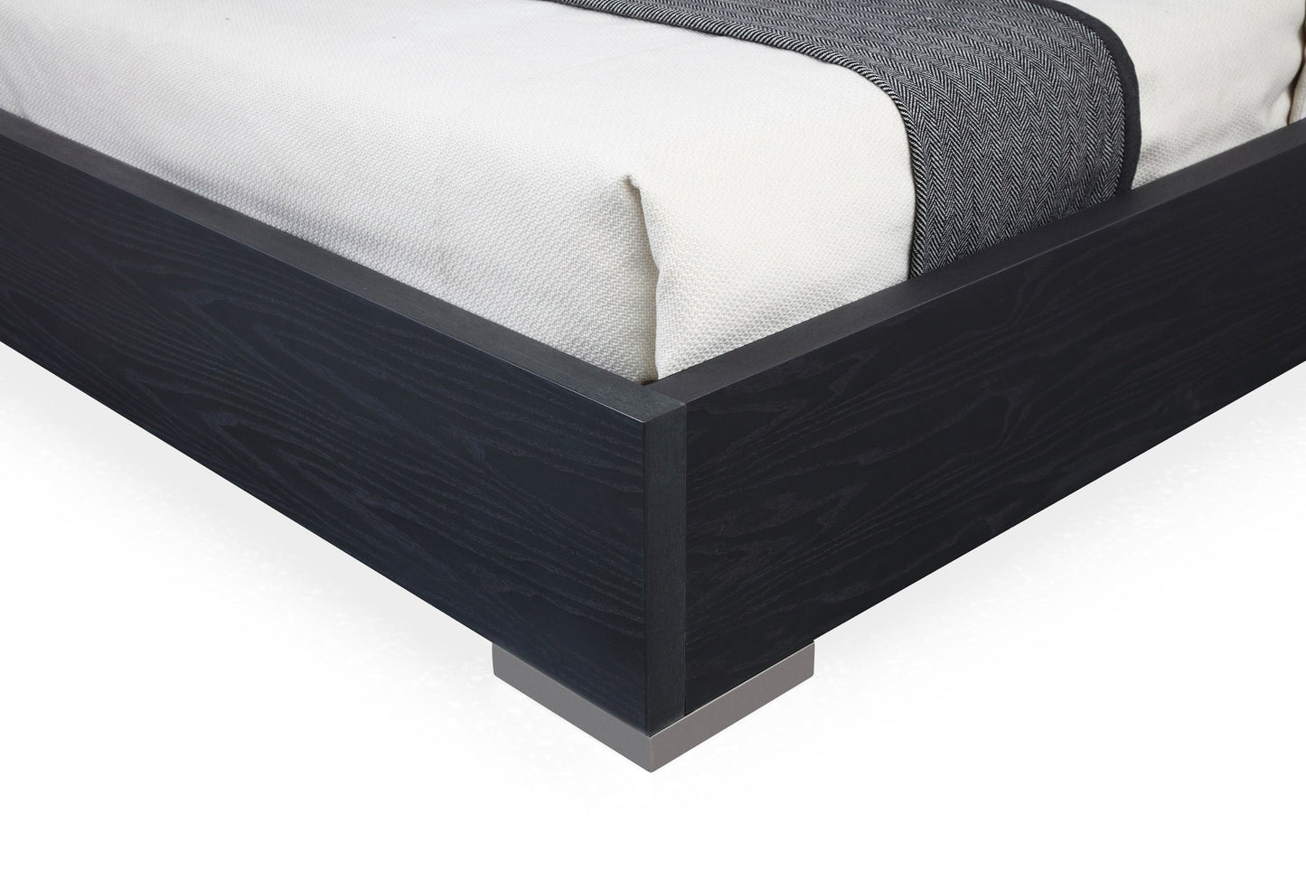Lamod Cirque Modern 4-Piece Bedroom Set – Black Ash Finish