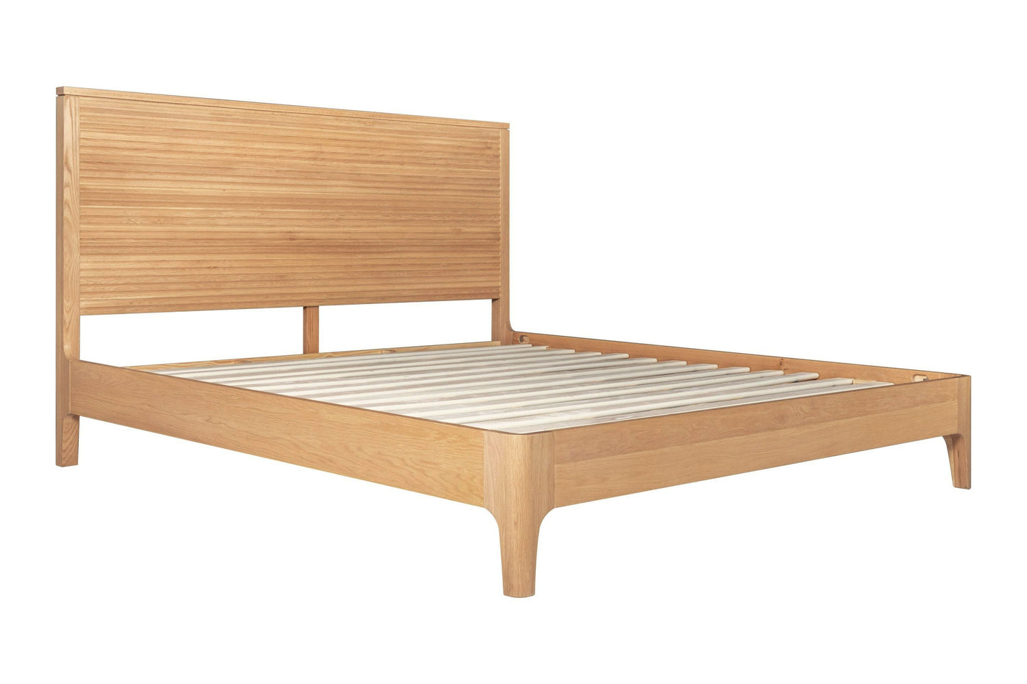 Modrest Seattle - Modern Natural Oak Bed