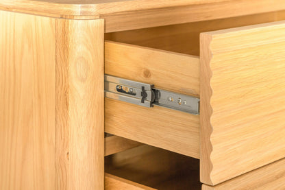 Modrest Seattle Modern Natural Oak Chest for Elegant and Functional Bedroom Storage