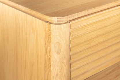 Modrest Seattle Modern Natural Oak Chest for Elegant and Functional Bedroom Storage