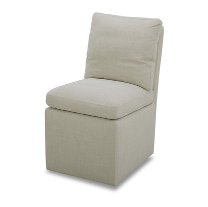 Modrest Adrian Modern Beige Fabric Dining Chair – A Contemporary Blend of Comfort and Elegant Design