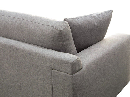 Divani Casa Gloria Modern Grey Fabric Loveseat – A Perfect Combination of Contemporary Style and Cozy Elegance