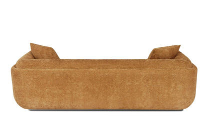 Divani Casa Tiene - Modern Orange Fabric Sofa Set – Bold and Stylish Living Room Furniture for Contemporary Spaces