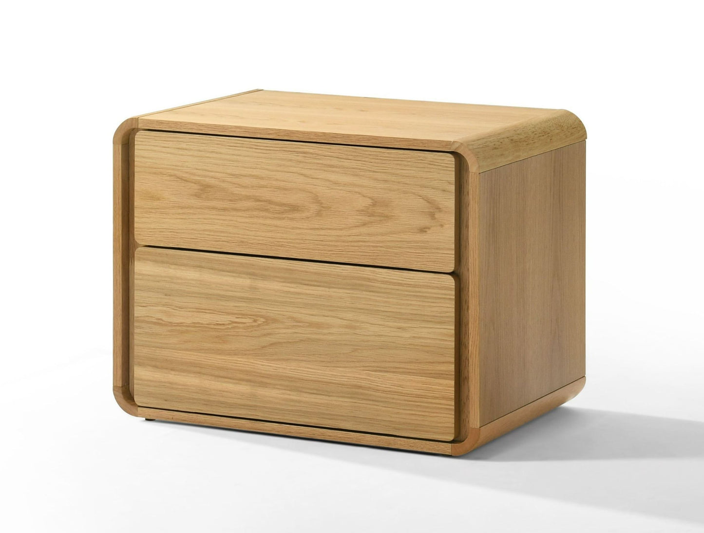 Modrest Dustin - Modern Natural Oak Nightstand