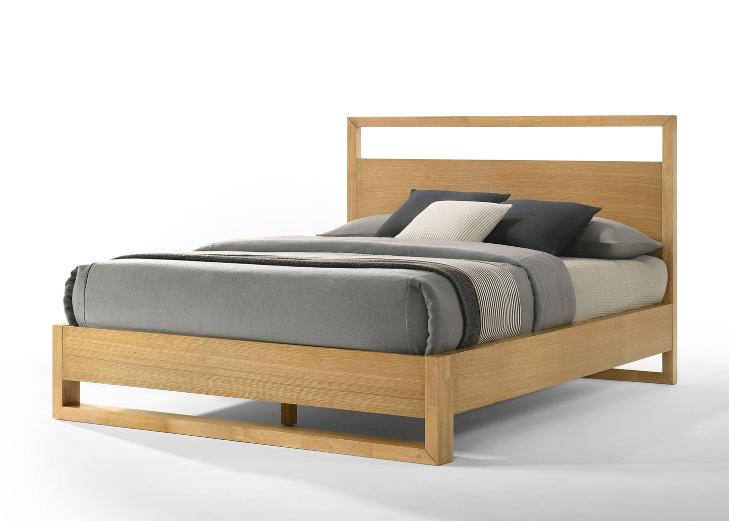 Nova Domus Berlin - Modern Natural Oak Bed