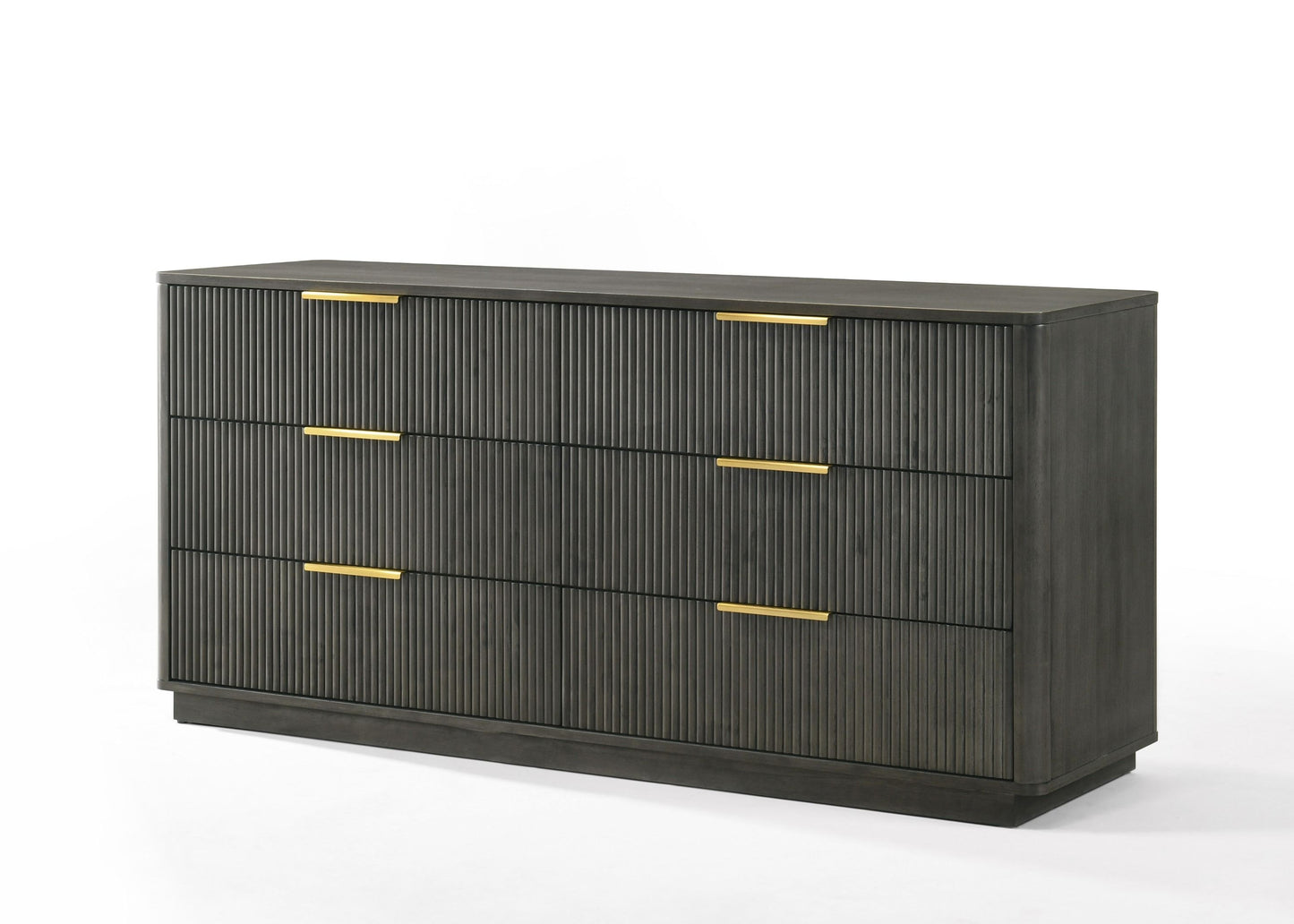 Nova Domus Santa Monica Modern Grey Wash Dresser - Stylish and Functional Storage Solution for a Contemporary Bedroom or Living Room