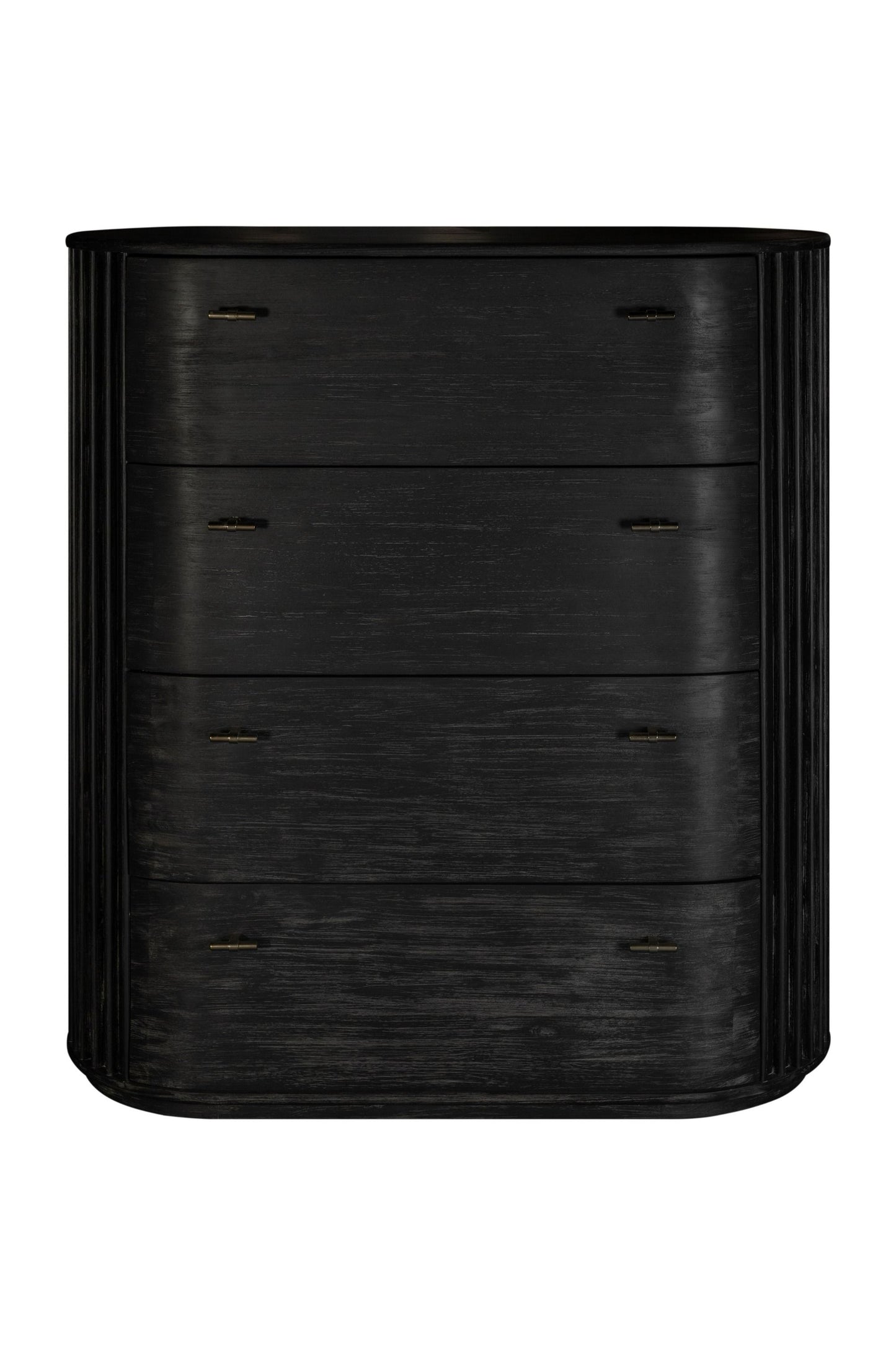 Modrest Fields - Modern Black Acacia Chest