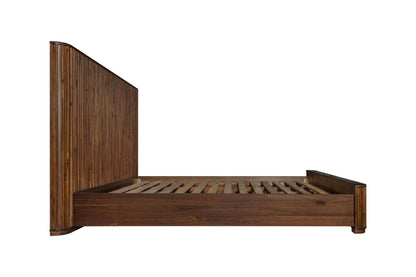 Modrest Fields - Modern Walnut Acacia Bed