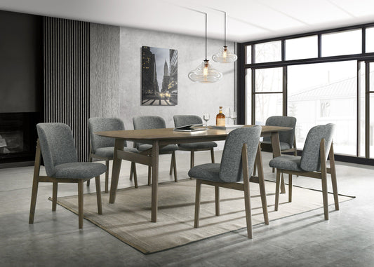 Modrest Costello - Mid-Century Modern Wenge Dining Set