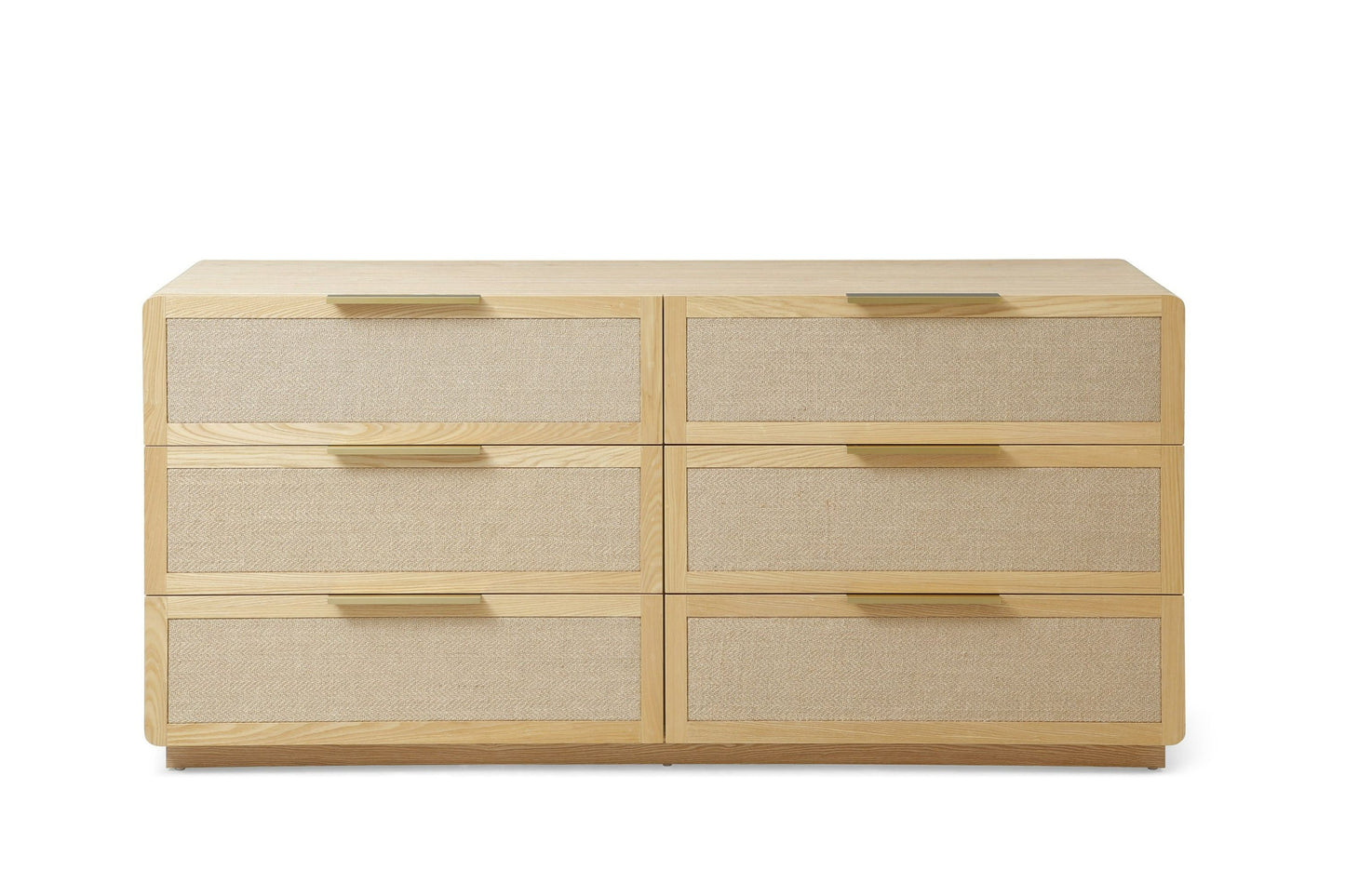 Modrest Gavin - Modern Natural Ash + Rattan Dresser