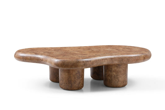 Modrest Weskan - Modern Faux Burl Coffee Table