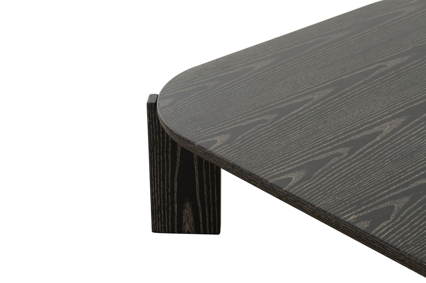 Modrest Noah Modern Dark Brown Square Coffee Table A Chic Fusion of Minimalist Design and Rich Elegance for Sophisticated Living Spaces
