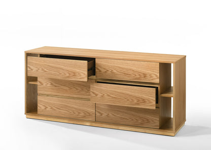 Nova Domus Jagger Modern Natural Oak Bedroom Set