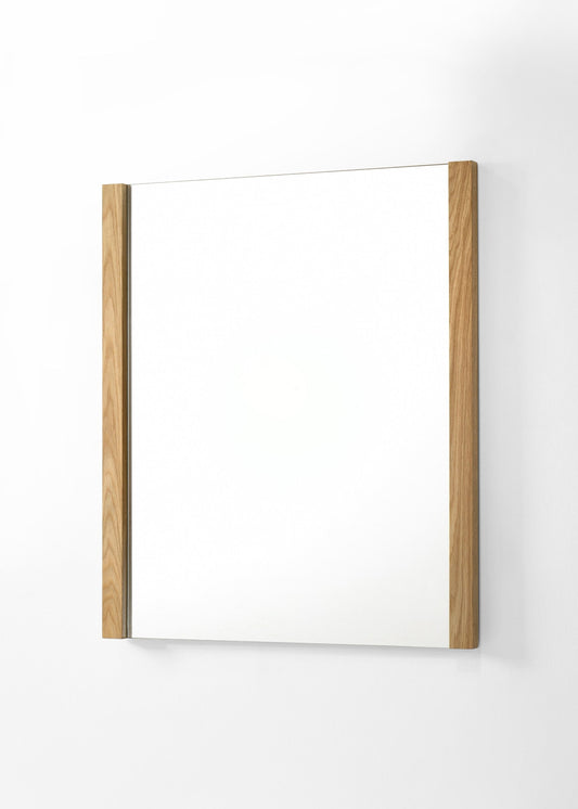 Nova Domus Jagger Modern Natural Oak Mirror A Timeless Blend of Natural Elegance and Contemporary Design for Sophisticated Bedroom Spaces