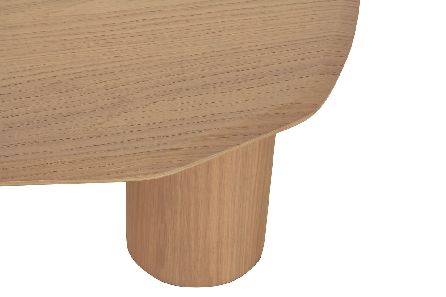Modrest Seymour Modern White Oak Coffee Table - Elegant and Functional Coffee Table for Contemporary Living Spaces