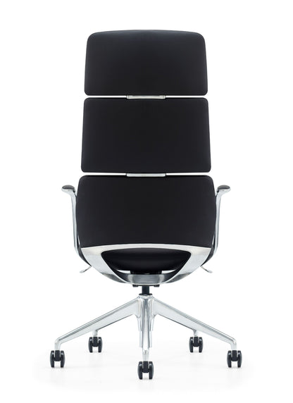 Modrest Clyne - Modern Black Vegan Leather Executive Office Chair