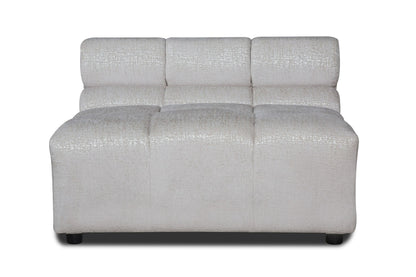 Divani Casa Rhonda - Modern Beige Fabric Modular Sectional Sofa - Stylish and Comfortable Seating for Contemporary Living Rooms