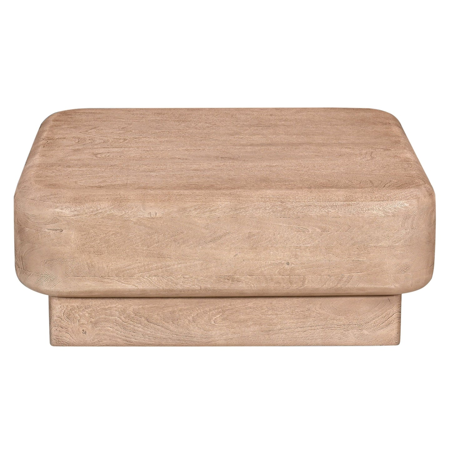 Bruno Modern Mango Wood Square Coffee Table