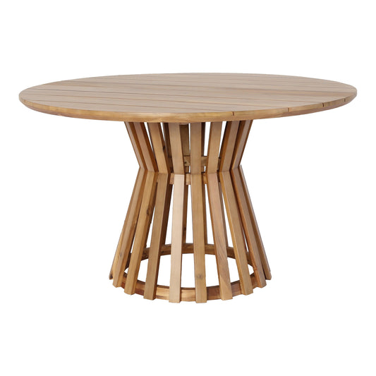 Sintra Outdoor Eucalyptus Round Dining Table