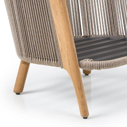 Cayman Outdoor Beige Teak Sofa Set