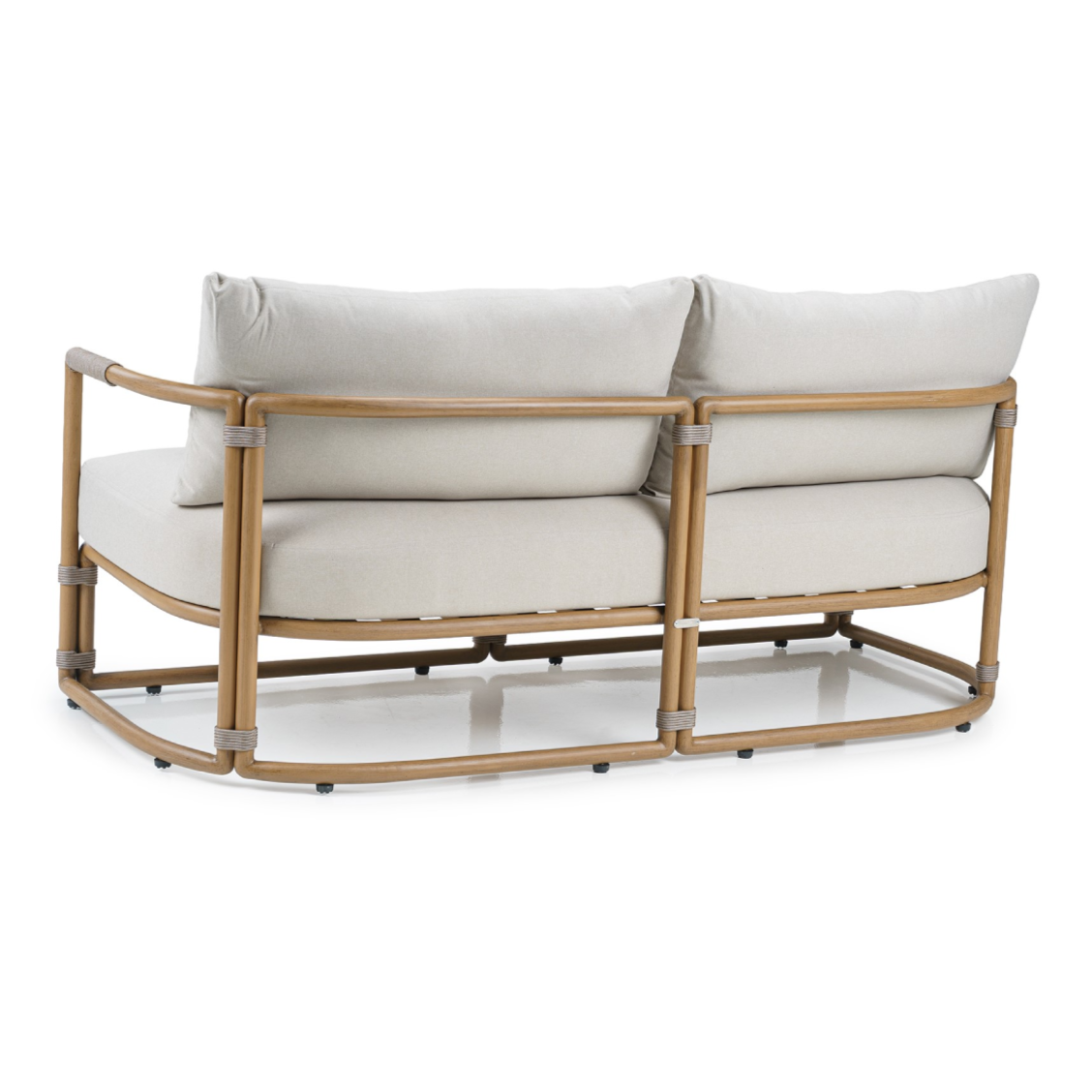Malta Outdoor Light Grey Teak Sofa Set