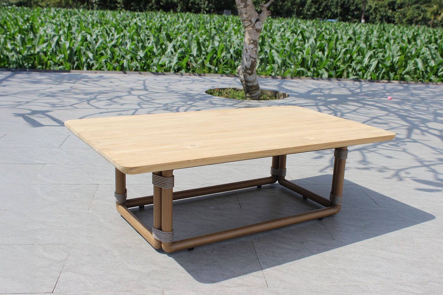 Malta Outdoor Light Grey Teak Sofa Set