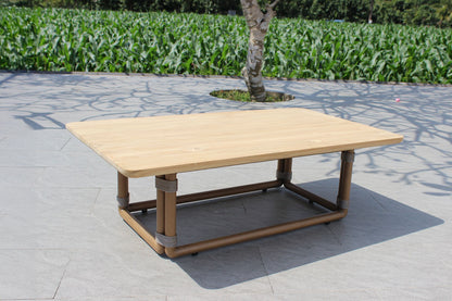 Malta Outdoor Light Grey Teak Sofa Set