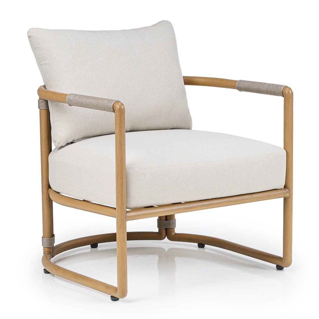 Malta Outdoor Light Grey Teak Sofa Set