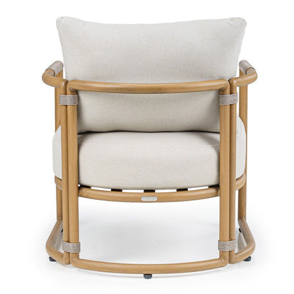 Malta Outdoor Light Grey Teak Sofa Set