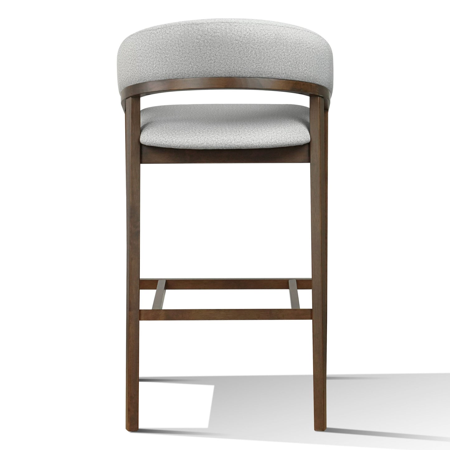 Truman Grey Fabric Bar Chairs - Set of 2