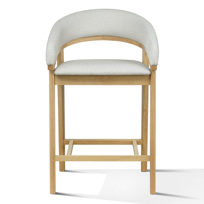Truman Grey Fabric Counter Chairs (Set of 2)