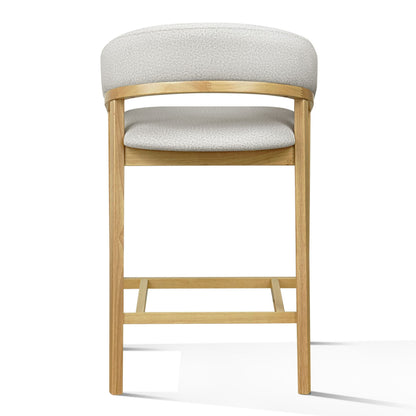 Truman Grey Fabric Counter Chairs (Set of 2)
