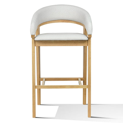 Truman Grey Fabric Bar Chairs - Set of 2