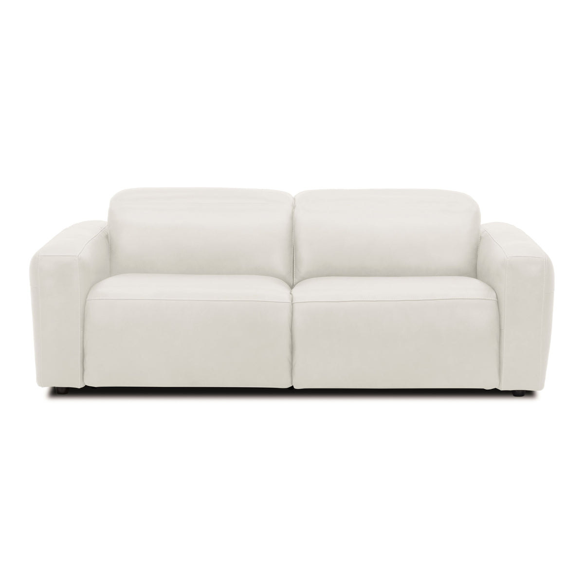 Nouveau Jessop Leather Sofa with Dual Recliners