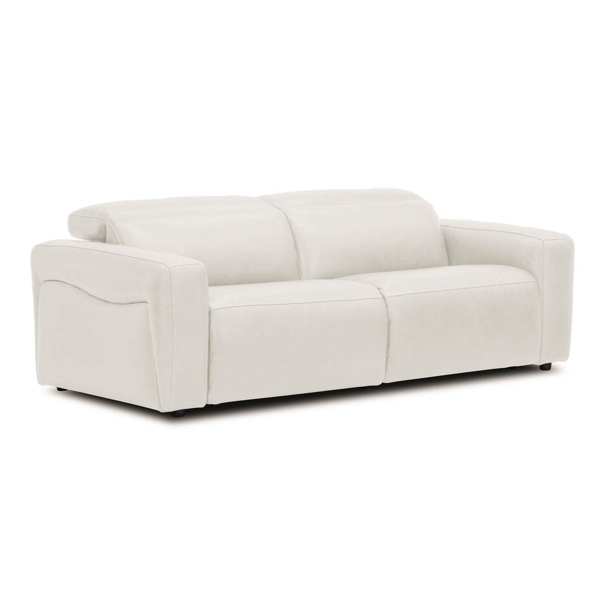 Nouveau Jessop Leather Sofa with Dual Recliners