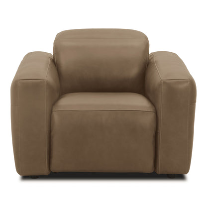 Nouveau Jessop Leather Recliner Chair Electric