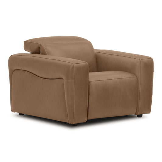 Nouveau Jessop Leather Recliner Chair Electric