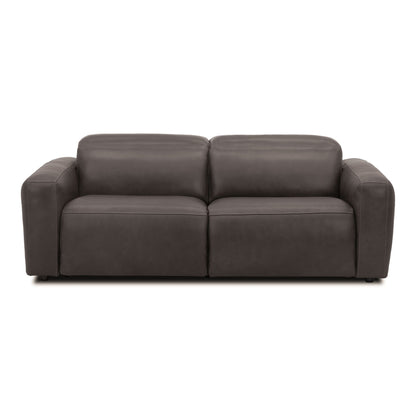 Nouveau Jessop Leather Sofa with Dual Recliners