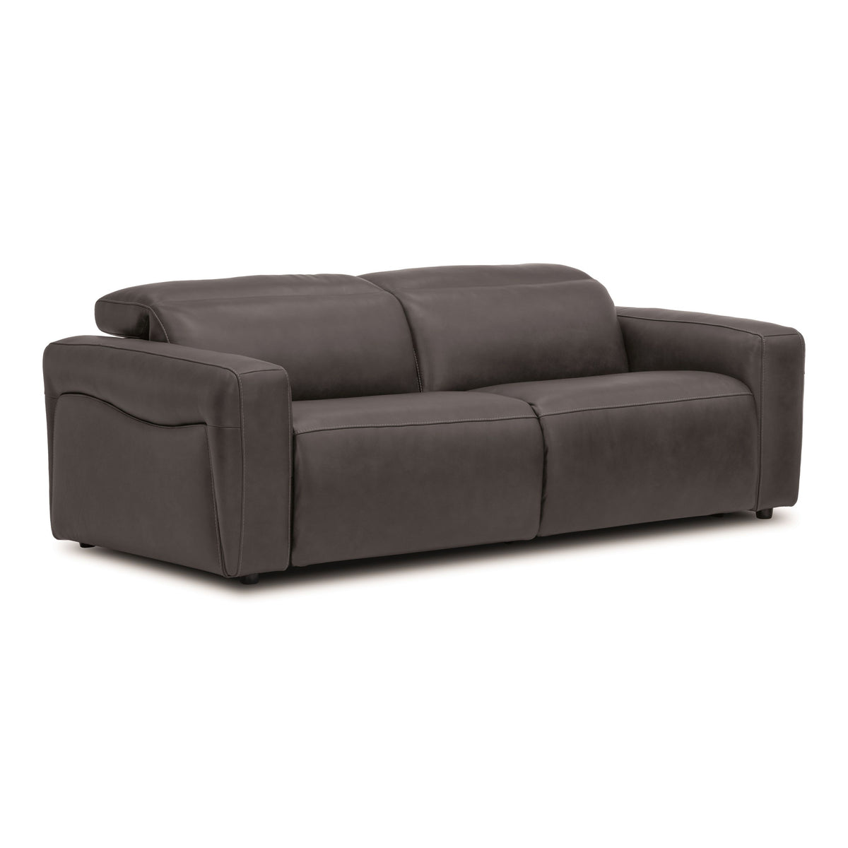 Nouveau Jessop Leather Sofa with Dual Recliners