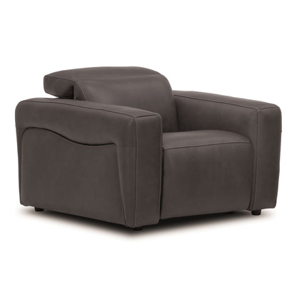 Nouveau Jessop Leather Recliner Chair Electric
